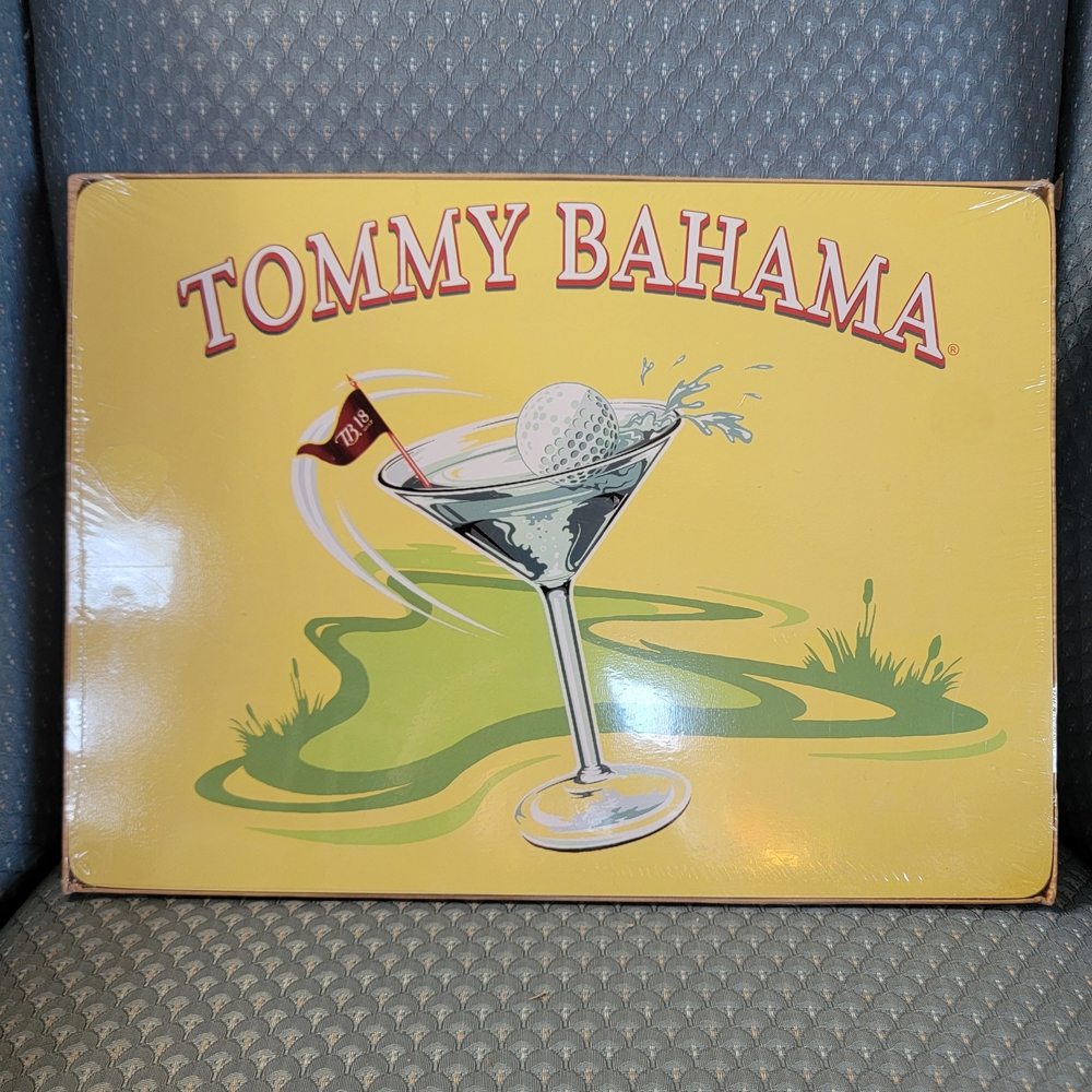 New!!! Tommy Bahama Martini Golf Placemats!